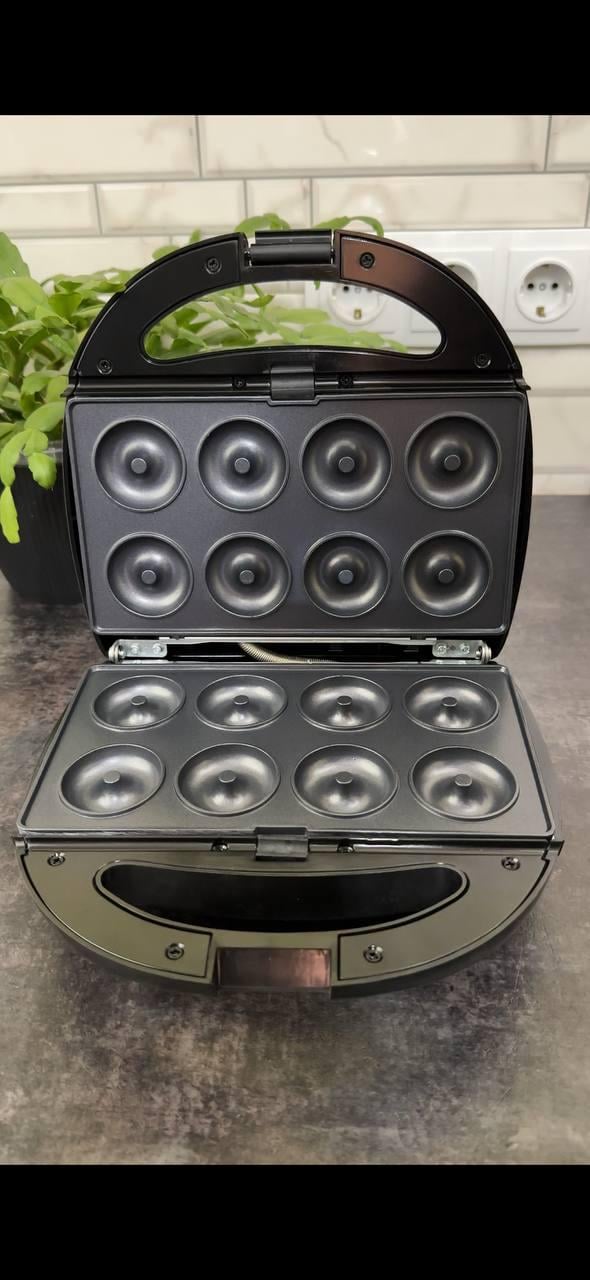 Мультипекар 6в1 1000 Вт 12 см Чорний - фото 4 Мультипекар 6в1 1000 Вт 12 см Чорний - фото 4