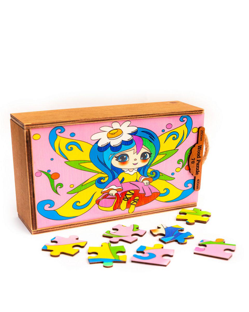 Пазлы деревянные Мультик 70 эл. (143022)