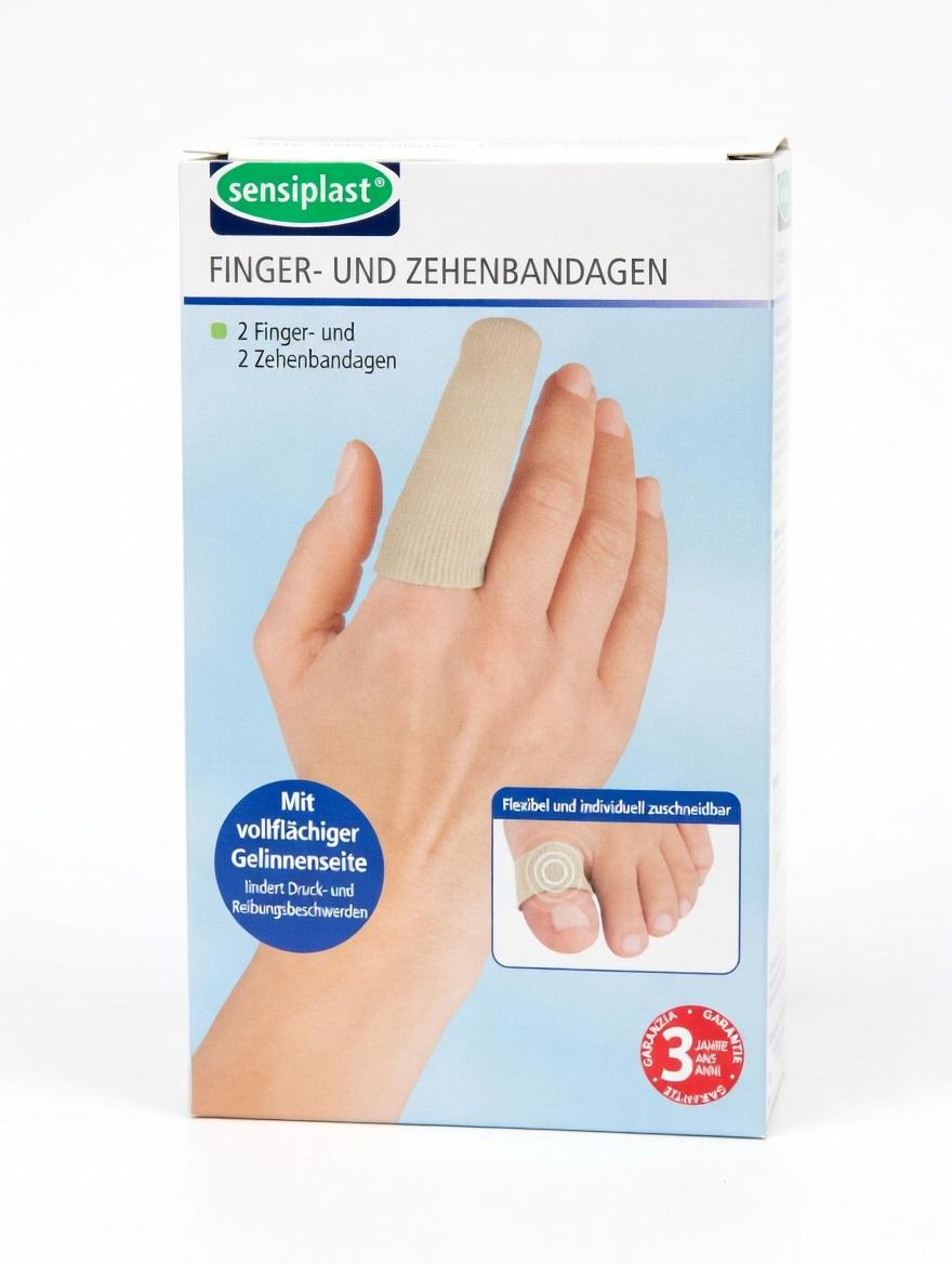 Бандаж на палець/захисний чохол Sensiplast на палець 2 шт./на палець ноги 2 шт. (500200)