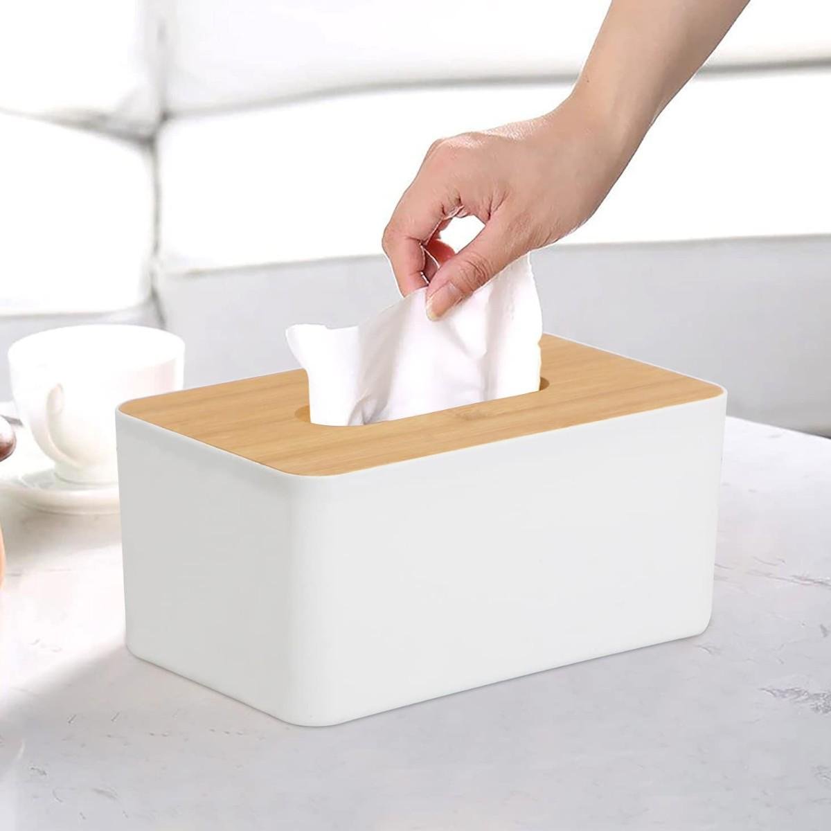 Диспенсер для серветок Tissue Box 21х12,5х9,5 см (R99071) - фото 2 Диспенсер для серветок Tissue Box 21х12,5х9,5 см (R99071) - фото 2
