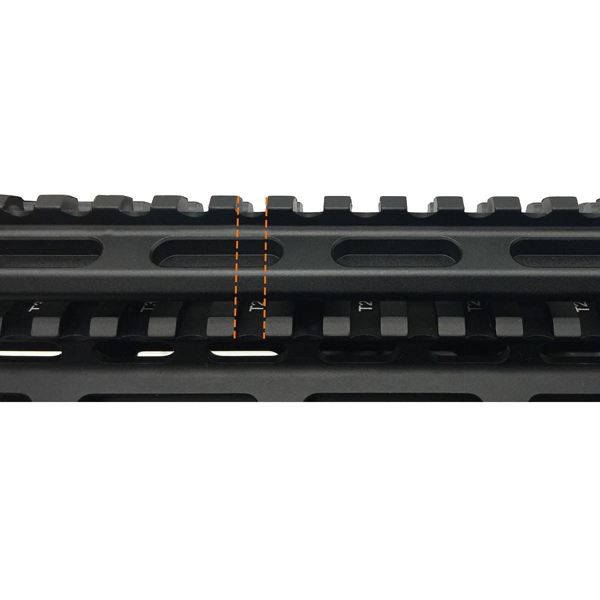 Компенсатор висоти Leapers UTG Universal 12,7x140 мм 13 слотів Weaver/Picatinny (MT-RSX5L) - фото 7 Компенсатор висоти Leapers UTG Universal 12,7x140 мм 13 слотів Weaver/Picatinny (MT-RSX5L) - фото 7