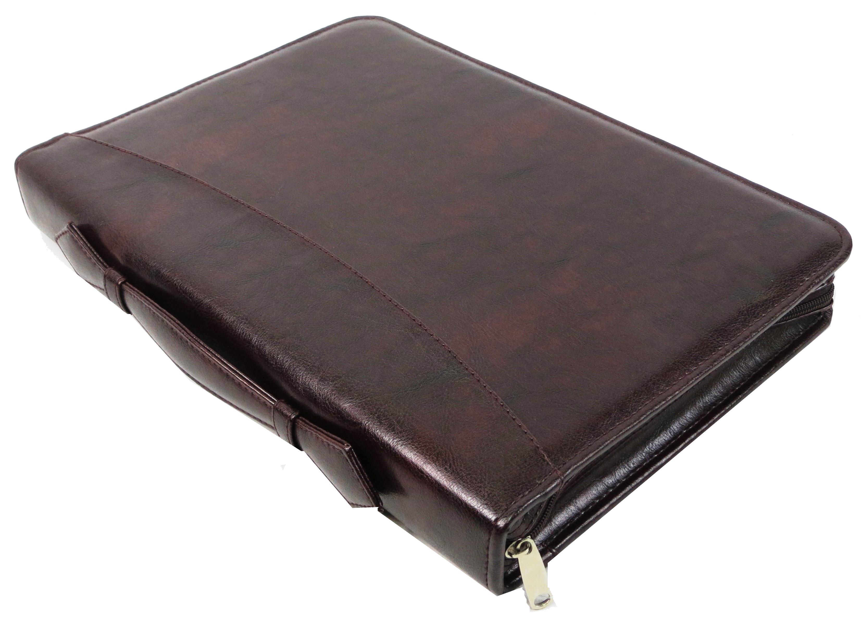 Папка деловая Exclusive для документов из экокожи Коричневый (710200 brown)