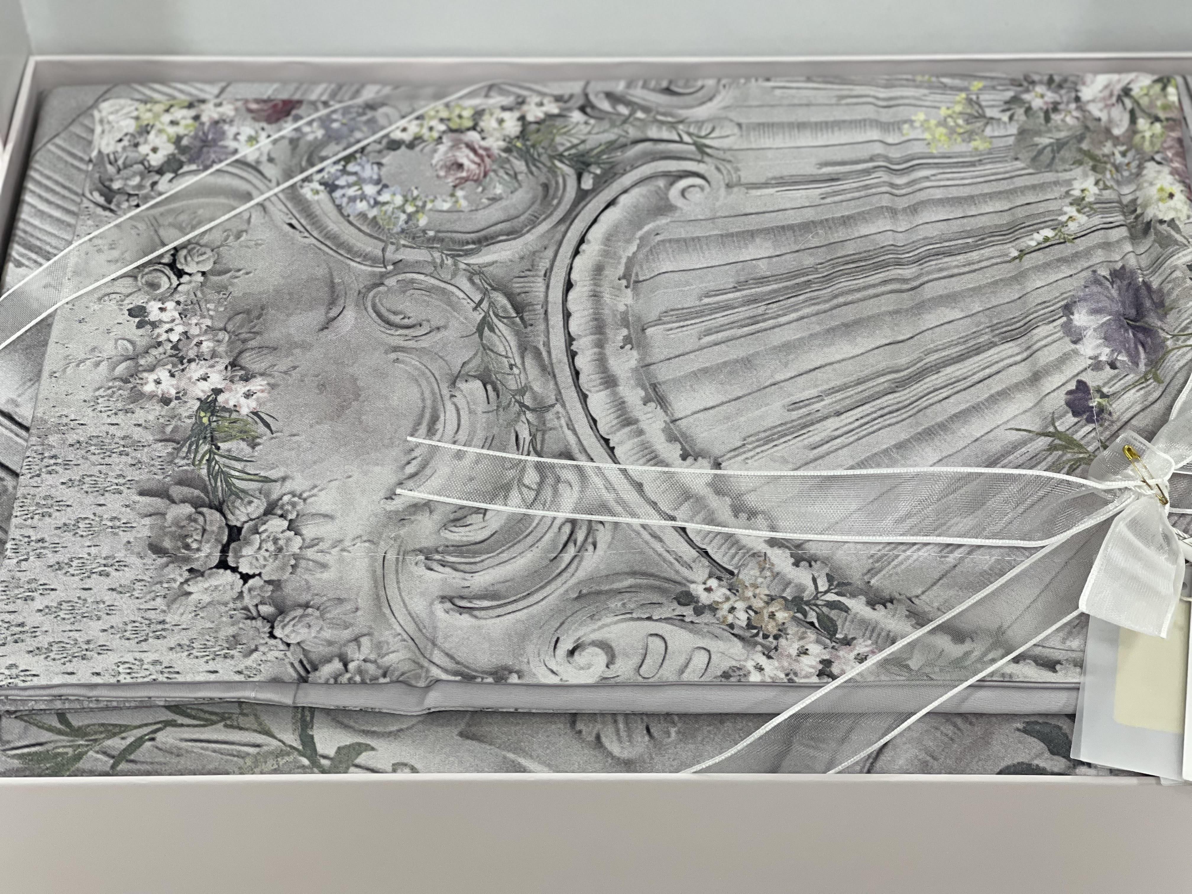 Комплект постільної білизни Home sweet Home Corbin двоспальний євро сатин простирадло 260х270 см (1698) - фото 7 Комплект постільної білизни Home sweet Home Corbin двоспальний євро сатин простирадло 260х270 см (1698) - фото 7