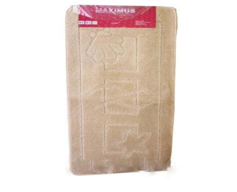 Комплект ковриков для ванной Shell 60х100 см Beige (9207552) - фото 1