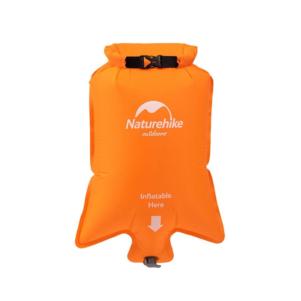 Гермомішок-насос для матраца Naturehike FC-10 70x35 Orange (6927595734292)