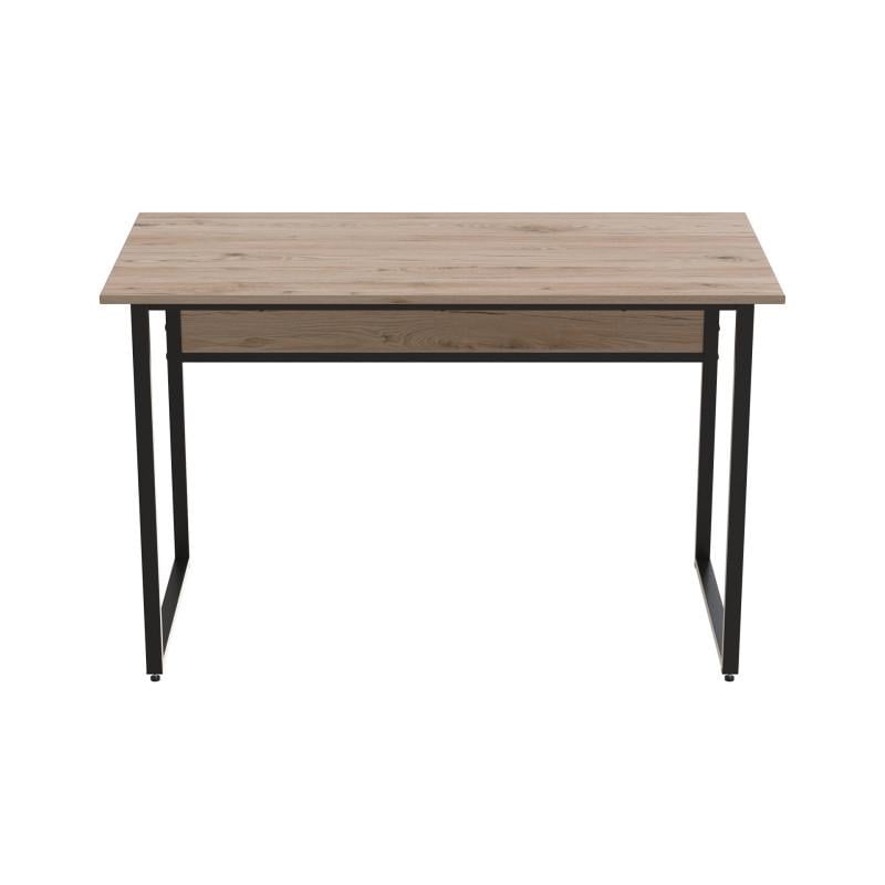 Компьютерный стол Ferrum-decor Kodi метал/ДСП 16 мм Черный/Дуб Сан-Марино (FRD-103734)