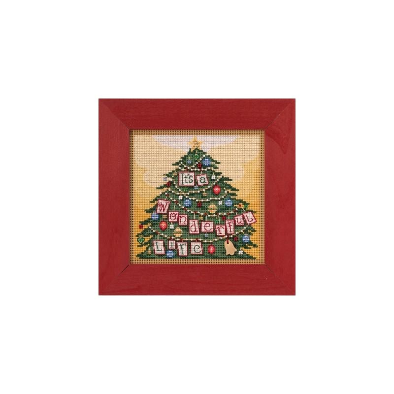 Набор для вышивания крестиком Mill Hill MH142035 It's a Wonderful Life (42041)