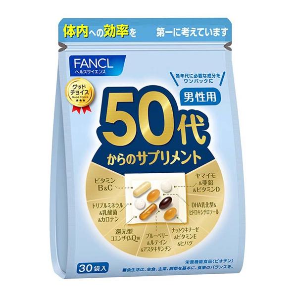 Витаминно-минеральный комплекс для мужчин Fancl 50s Supplement for Men 30 packs (000024270) Витаминно-минеральный комплекс для мужчин Fancl 50s Supplement for Men 30 packs (000024270)