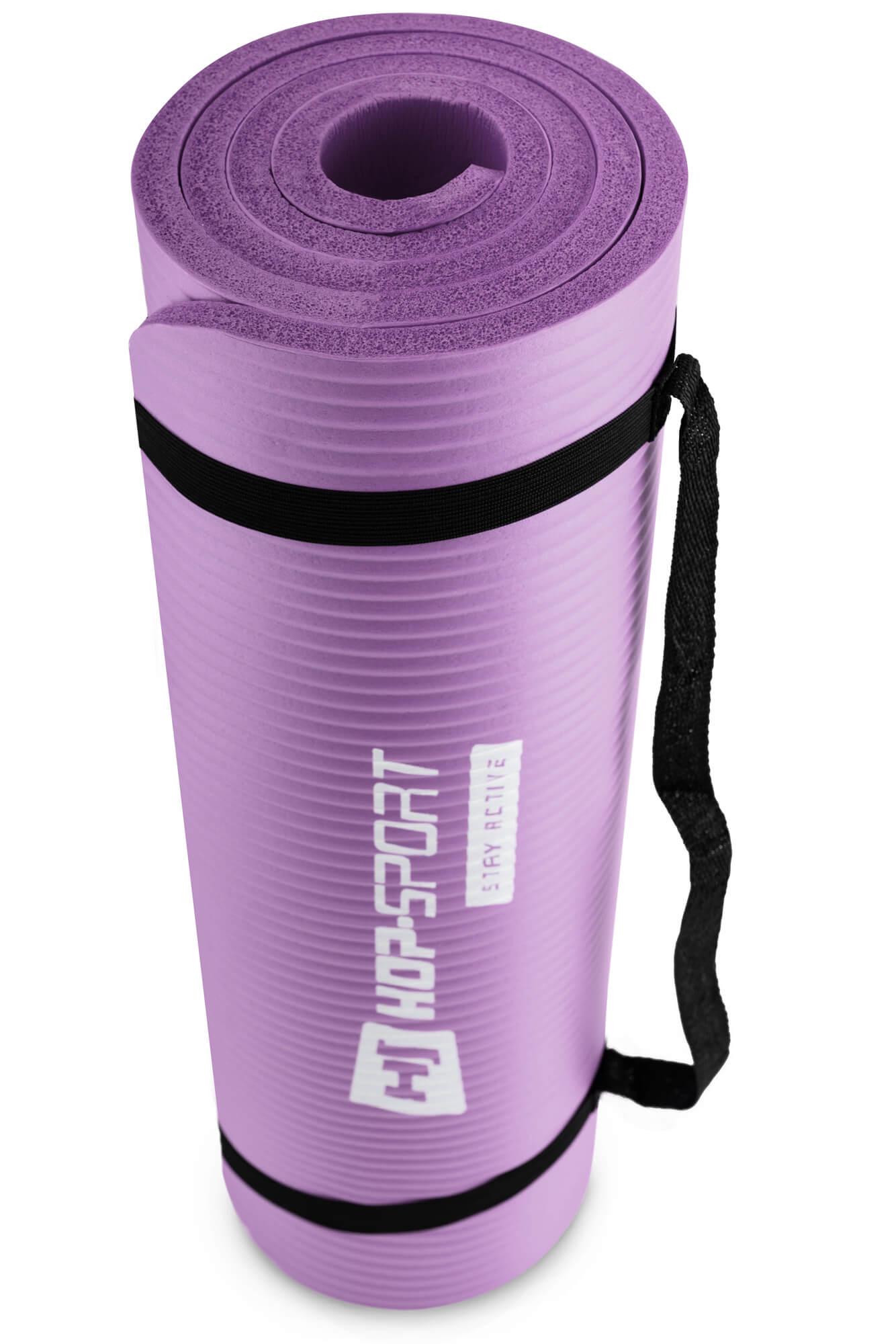 Мат для фитнеса и йоги Hop-Sport HS-N015GM 1.5 см Фиолетовый Мат для фитнеса и йоги Hop-Sport HS-N015GM 1.5 см Фиолетовый