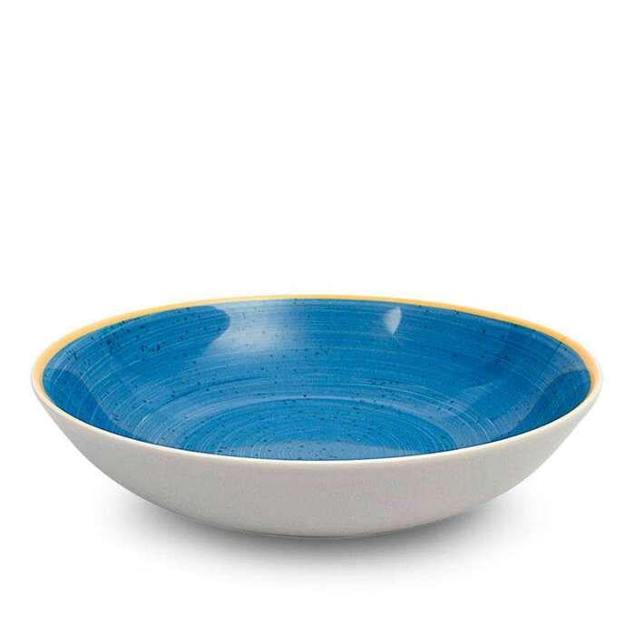 Тарелка глубокая Ariane Twister Blue AVCARN264012025 25 см