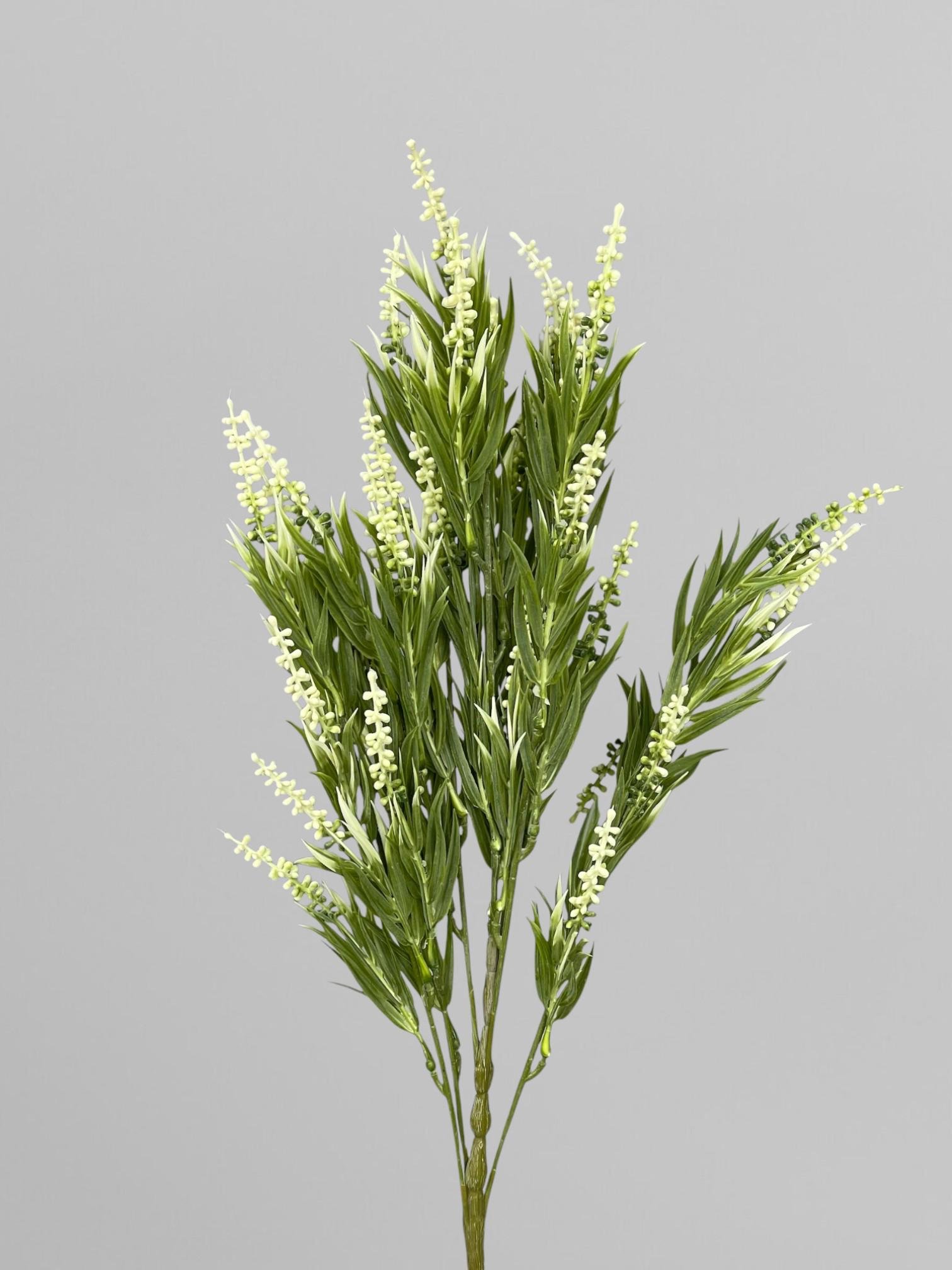 Искусственная лаванда в букете 58 см Белый (К13185) - фото 2