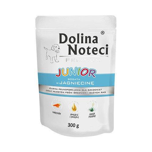 Корм влажный для щенков всех пород Dolina Noteci Premium Junior с ягненком 300 г (1736277621)