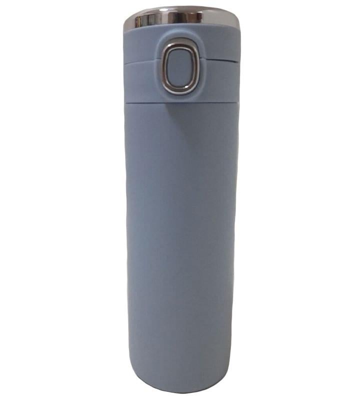 Термос с индикатором температуры BLF 8022 420ml Голубой