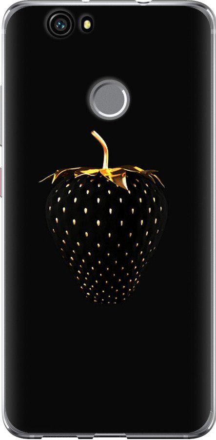 Чехол на Huawei Nova Черная клубника (3585t-439-42517)