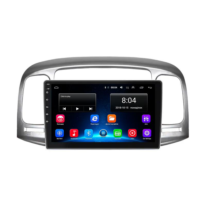 Автомагнитола штатная Lesko Base для Hyundai Accent III 2006-2011 г. Wi-Fi/GPS 2/32 GB 9" (10472-51047)