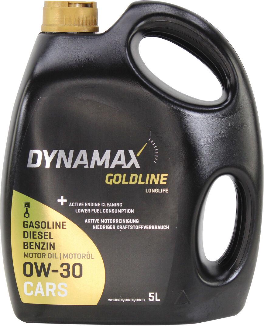 Моторное масло бензин/дизель 0W-30 Dynamax GOLDLINE LONGLIFE 5 л
