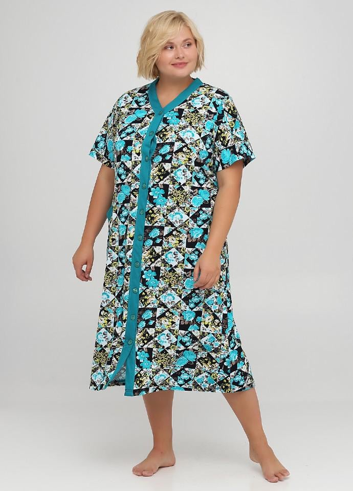 Халат Wild Love 4XL Разноцветный (81646-22)