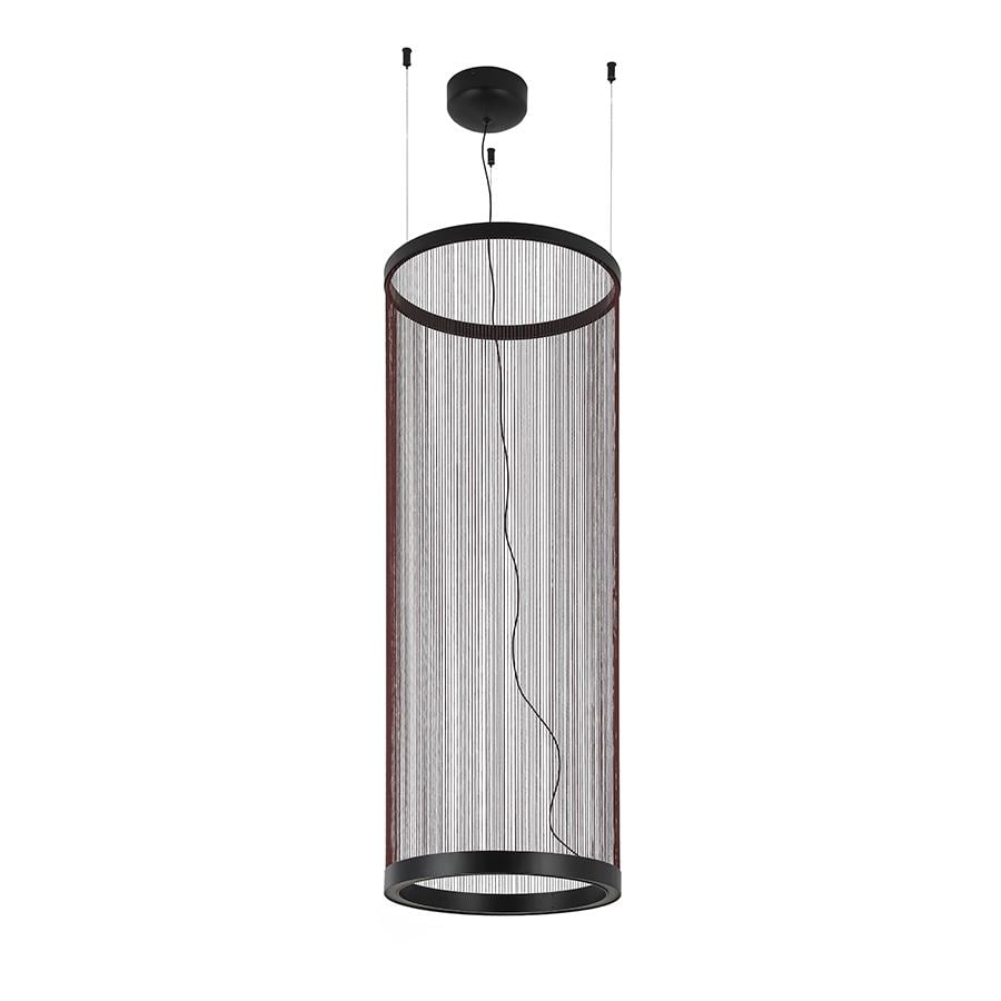 Люстра підвісна декоративна LED Levistella 792D1330 370х1130 мм Чорний