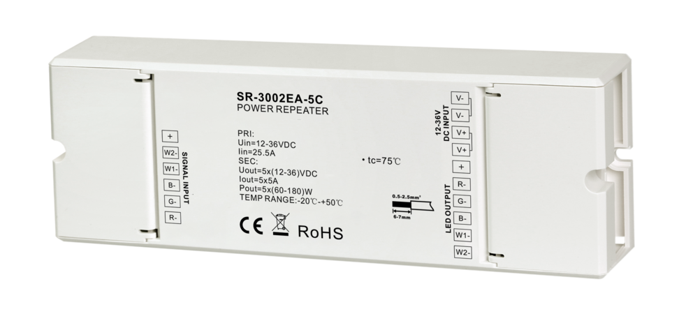 Повторитель LED SR-3002EA-5CH (16704)
