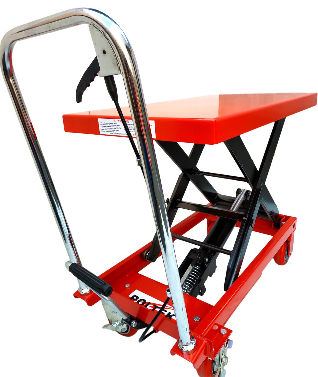 Гидравлический грузоподъемный стол POLTEK 300 кг 0,9 м - фото 4 Гидравлический грузоподъемный стол POLTEK 300 кг 0,9 м - фото 4