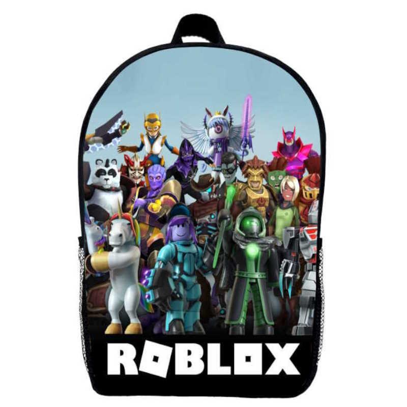 Школьный рюкзак детский Roblox R06 29х21х9 см 5 л Черный (2181713321)
