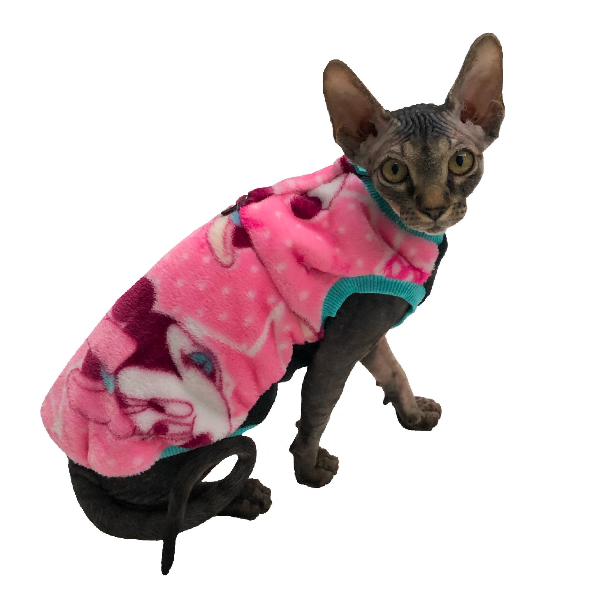 Кофта для кошек без рукавов теплая Style Pets Mikki XL (371XL)