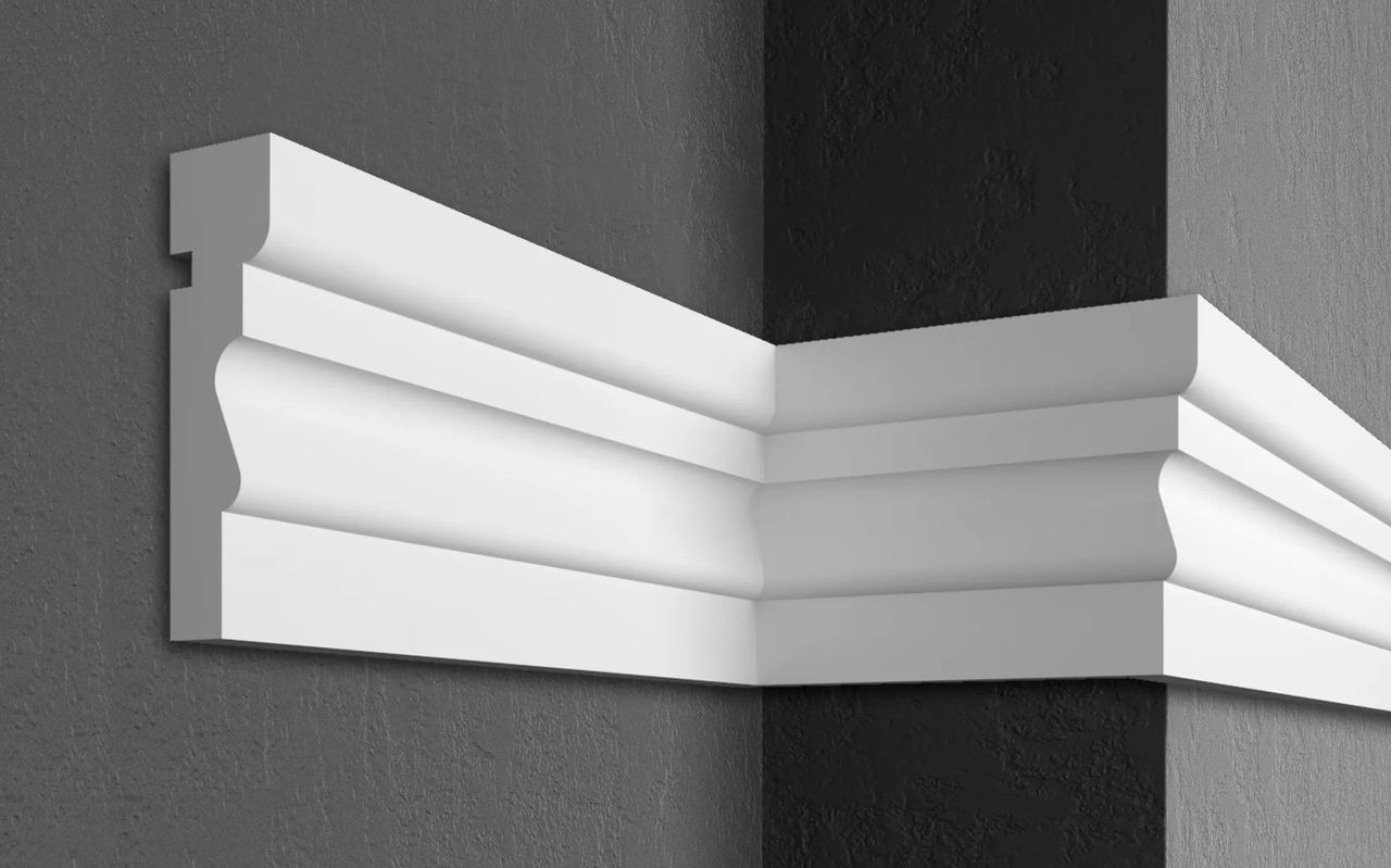 Молдинг фасадний Prestige Decor MC 125 2000 мм (2329785081)