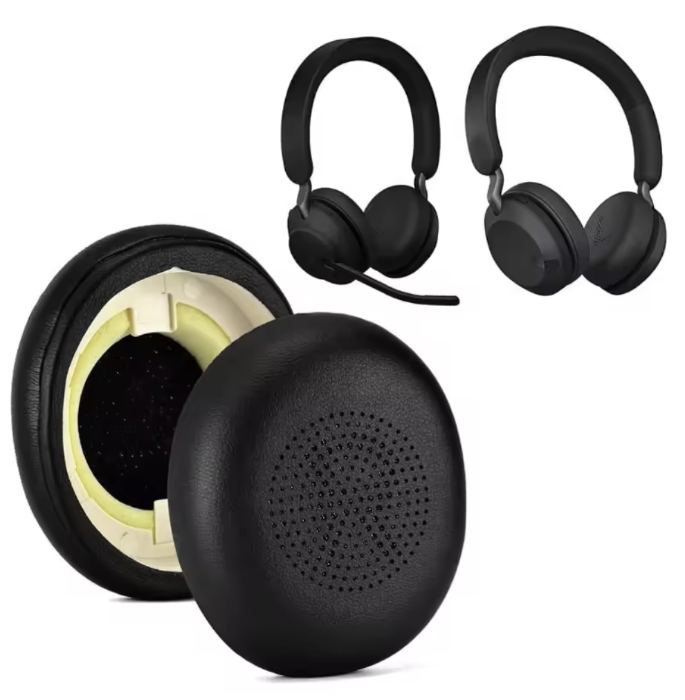 Амбушюри для навушників Jabra Evolve2 40 Series Evolve2 65 Series Elite 45h Чорний (28917537) - фото 2 Амбушюри для навушників Jabra Evolve2 40 Series Evolve2 65 Series Elite 45h Чорний (28917537) - фото 2