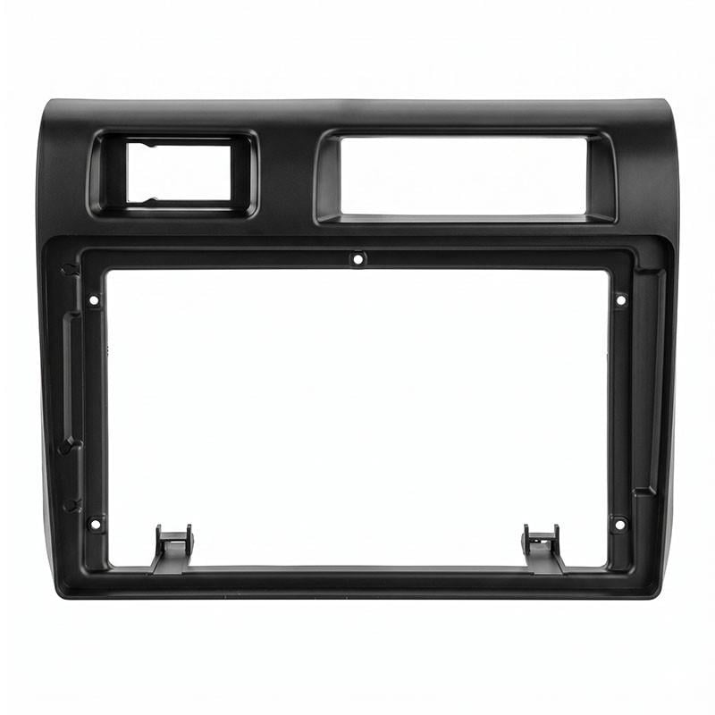 Переходная рамка Lesko для Toyota Land Cruiser 70 2007-2020 Black 9" (3328)
