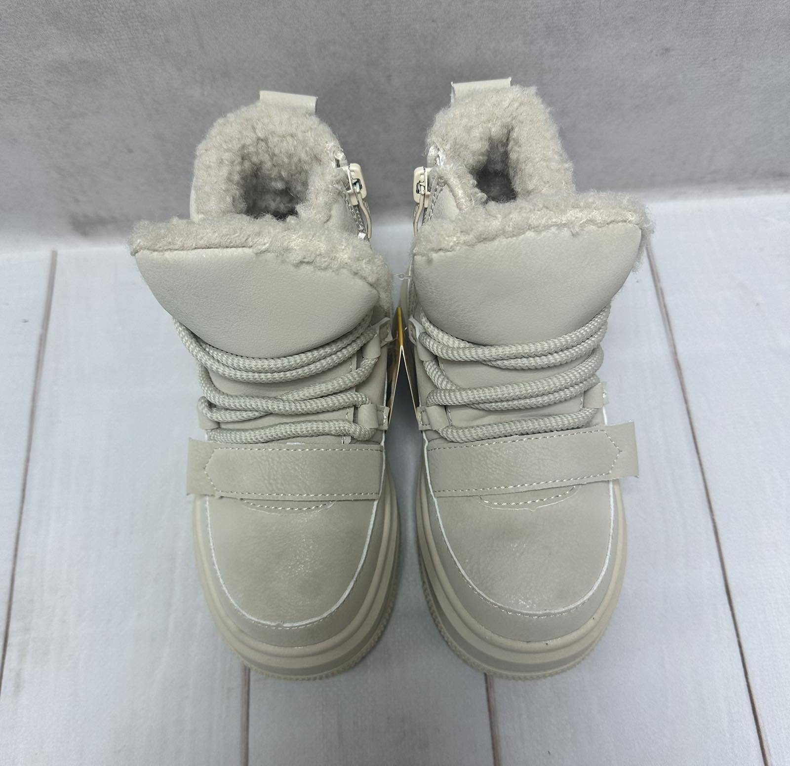 Черевики дитячі Clibee зимові на овчині р. 29/19 см Бежевий - фото 5 Черевики дитячі Clibee зимові на овчині р. 29/19 см Бежевий - фото 5