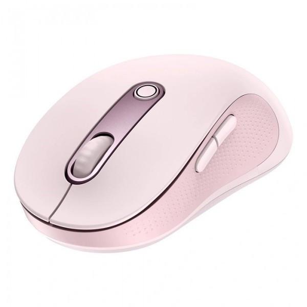 Компьютерная мышка BASEUS F02 Ergonomic Wireless Mouse Pink (B01055505411-01) - фото 4 Компьютерная мышка BASEUS F02 Ergonomic Wireless Mouse Pink (B01055505411-01) - фото 4