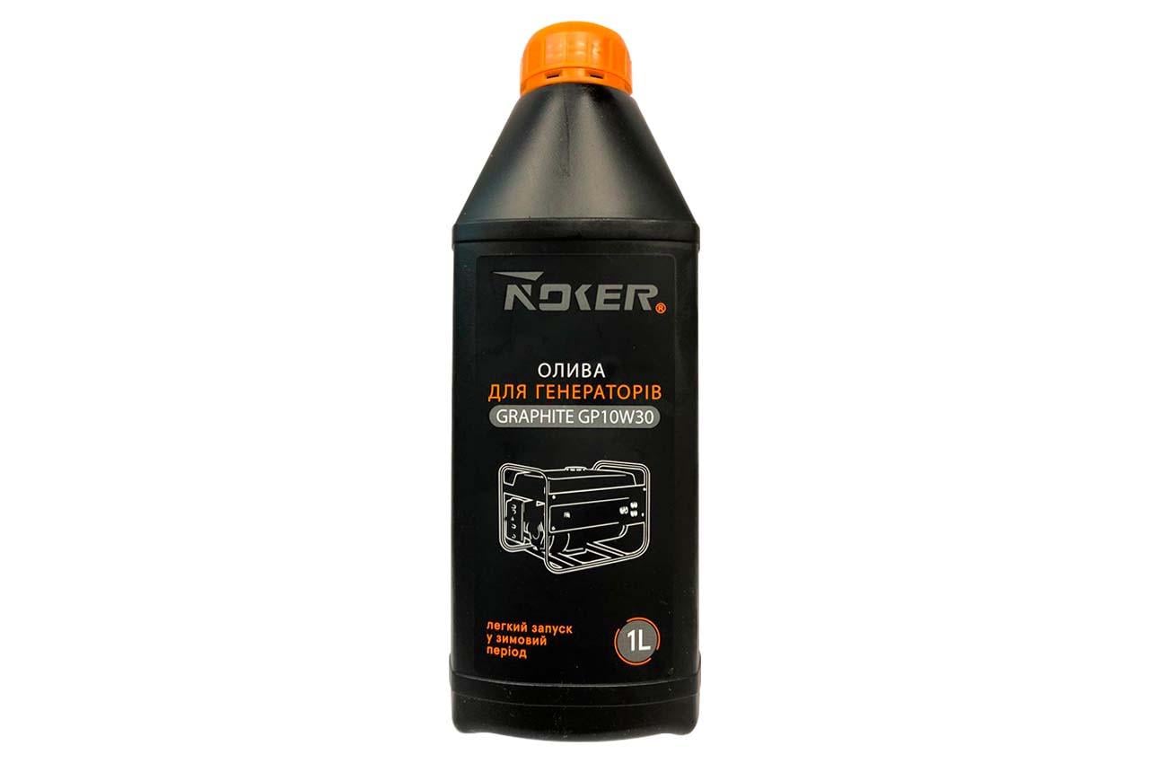 Масло для генераторов 4T Noker 1 л Graphite GP 10W-30 (7115)