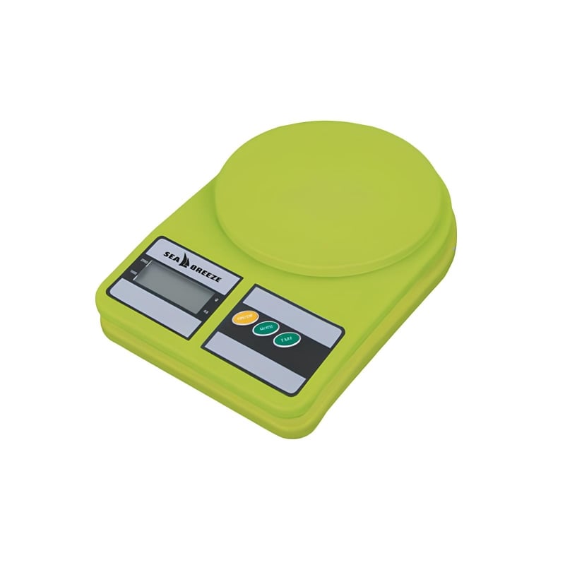 Весы кухонные SeaBreeze SB-073 Green (tf4502)