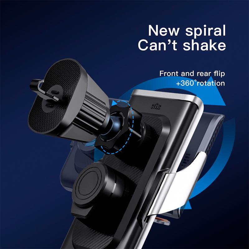 Держатель для телефона в авто XYJ L9 15W RGB (589420) - фото 4