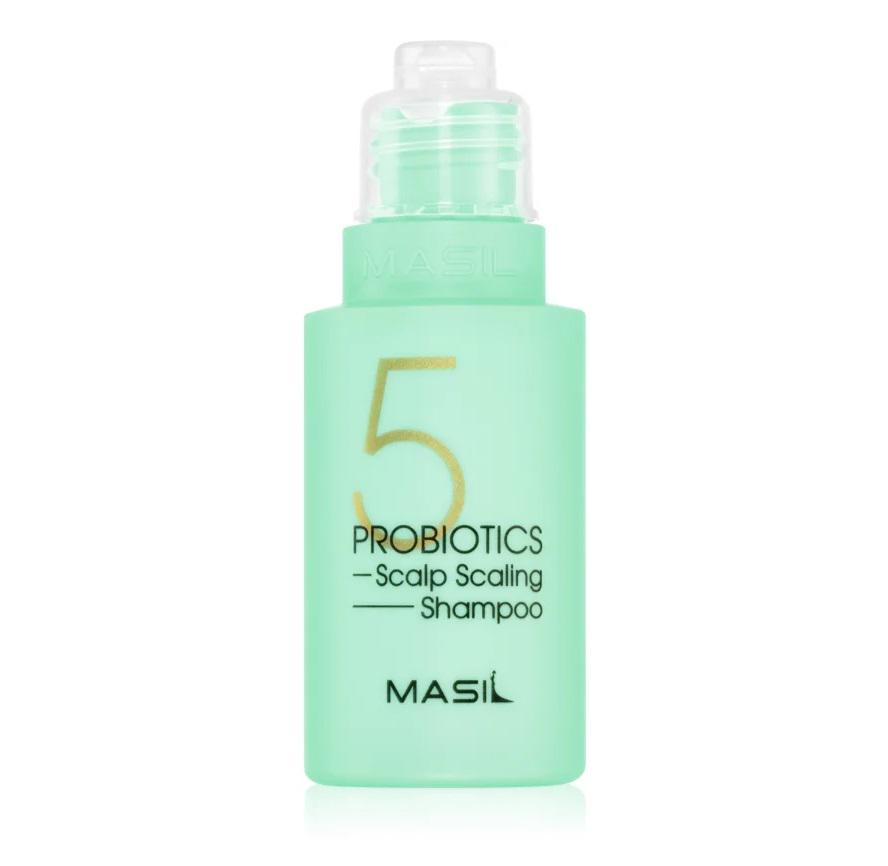 Шампунь для глубокого очищения головы MASIL 5 Probiotics Scalp Scaling Shampoo 50 мл (8809744061450)