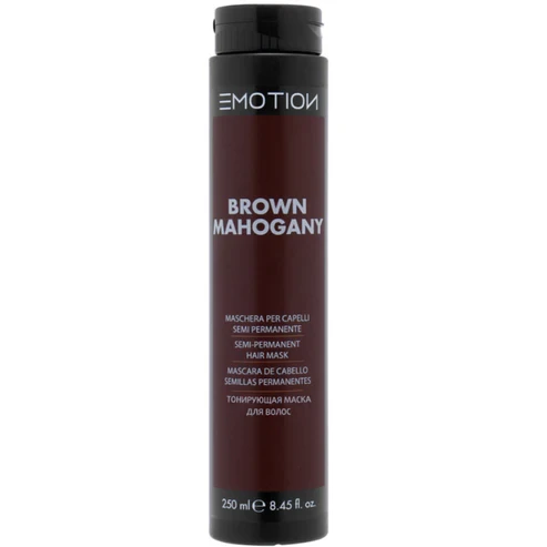 Тонирующая маска для волос KROM EMOTION COLOR MASK 250 мл Brown Mahogany
