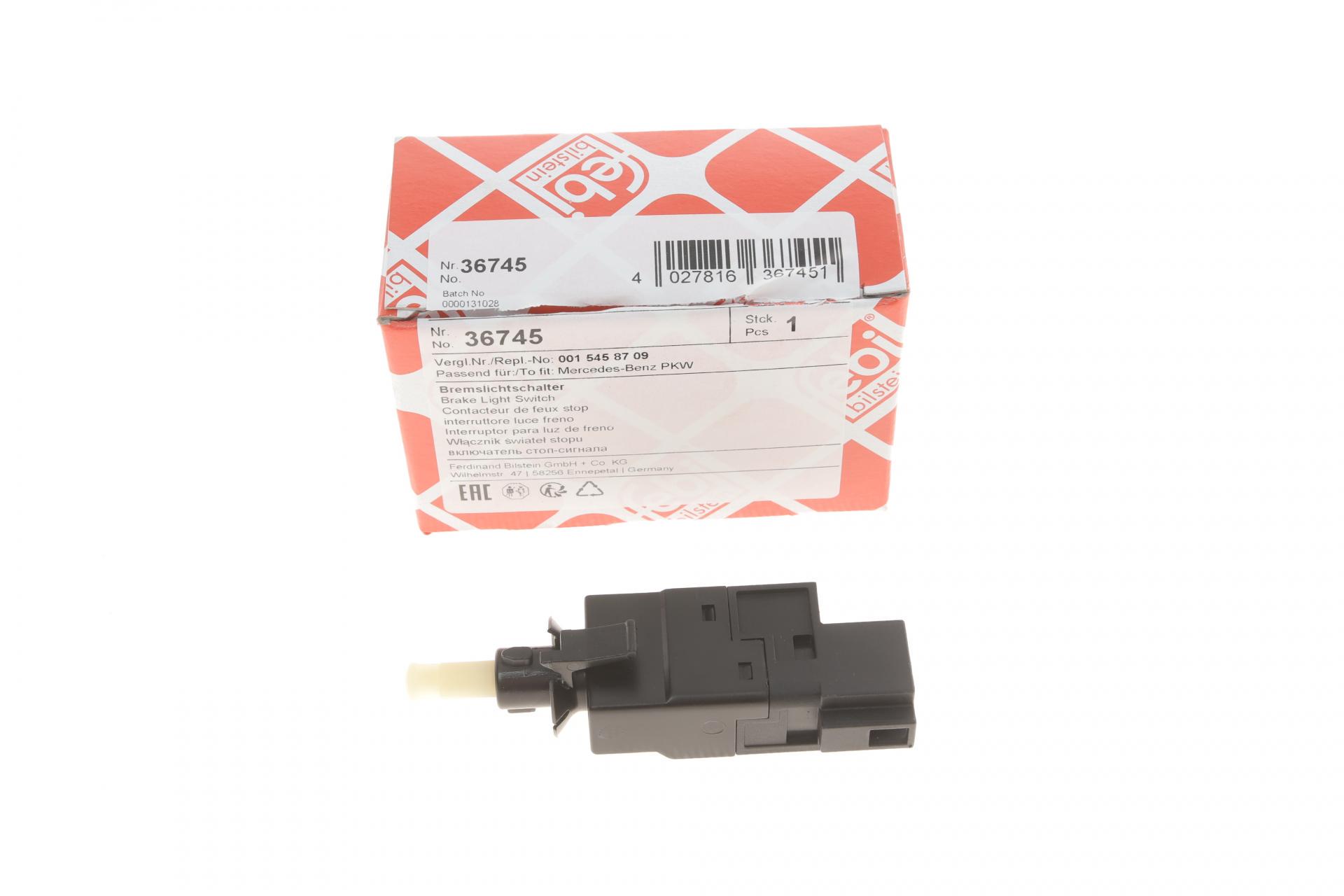 Датчик FEBI BILSTEIN педали тормоза Mercedes Sprinter/VW LT (36745)