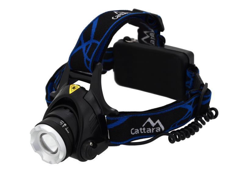 Фонарик налобный CATTARA DO 13123 встроенный аккумулятор 570 люм IP44
