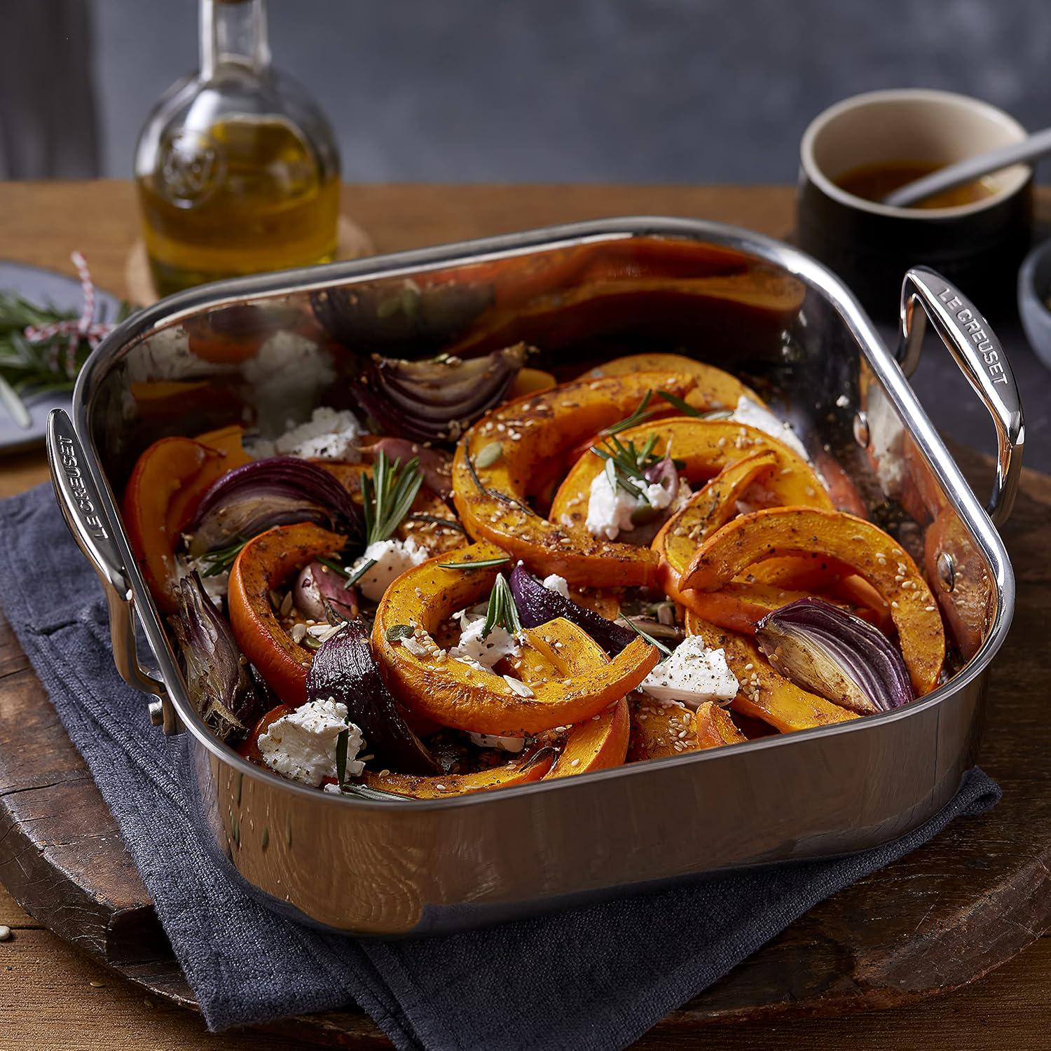 Форма для запекания Le Creuset 3-PLY 26x26x8 см (96106026000000) - фото 8 Форма для запекания Le Creuset 3-PLY 26x26x8 см (96106026000000) - фото 8