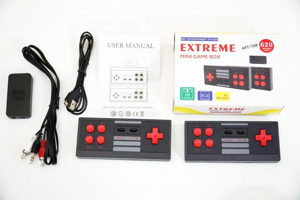 Ігрова приставка Extreme Mini AHH-07 D600 U-BOX з двома джойстиками та 620 іграми (8439) - фото 7