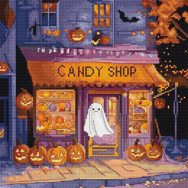 Набор для вышивки крестиком L9950 Pumpkin Lane