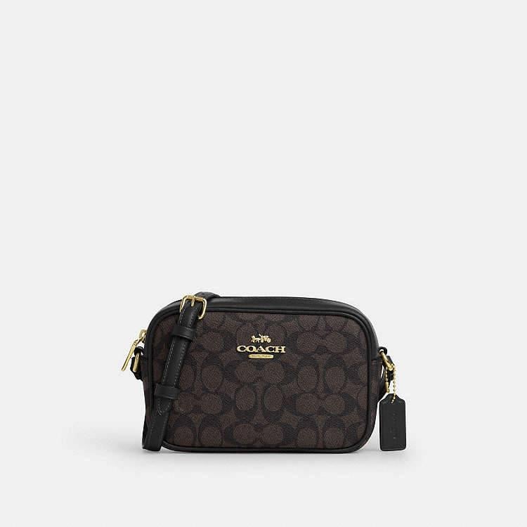 Женская сумка Coach Mini Jamie Camera Bag Коричневый (38427262)