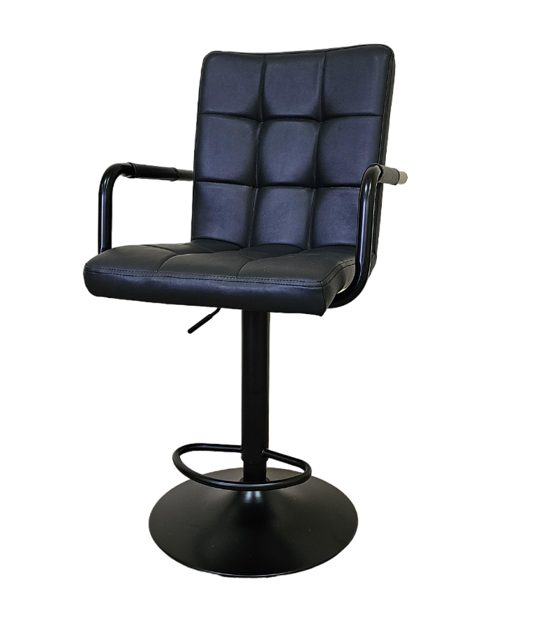 Стілець барний хокер Votana HC1015WP Чорний