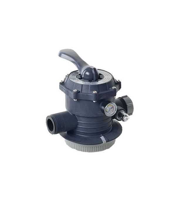 Кран 6-ти позиционный для переключения режимов работы песочного фильтра Intex (MTX-11378)