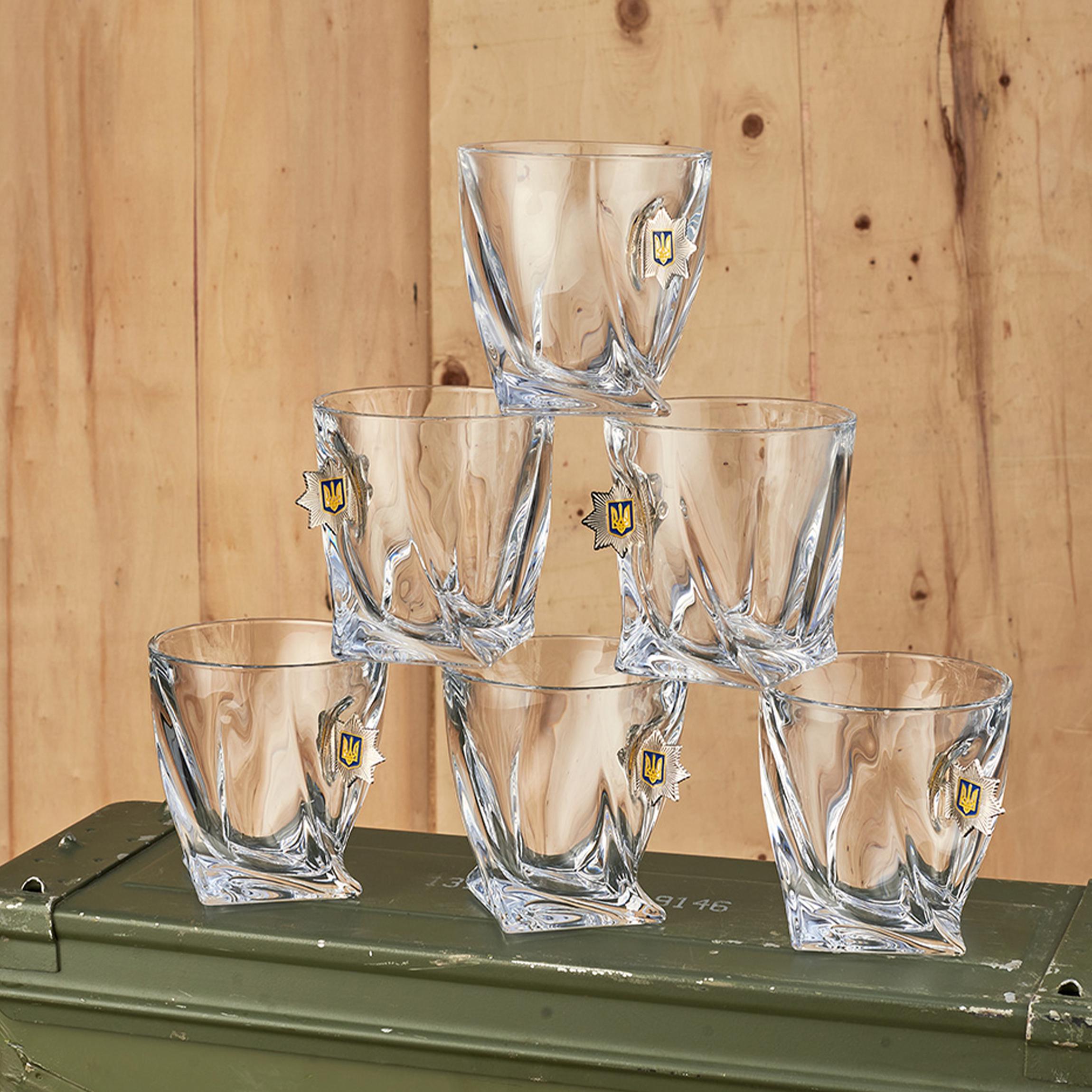 Набор VSKLO БК большой хрустальные стаканы Полиция (28919323) - фото 3 Набор VSKLO БК большой хрустальные стаканы Полиция (28919323) - фото 3