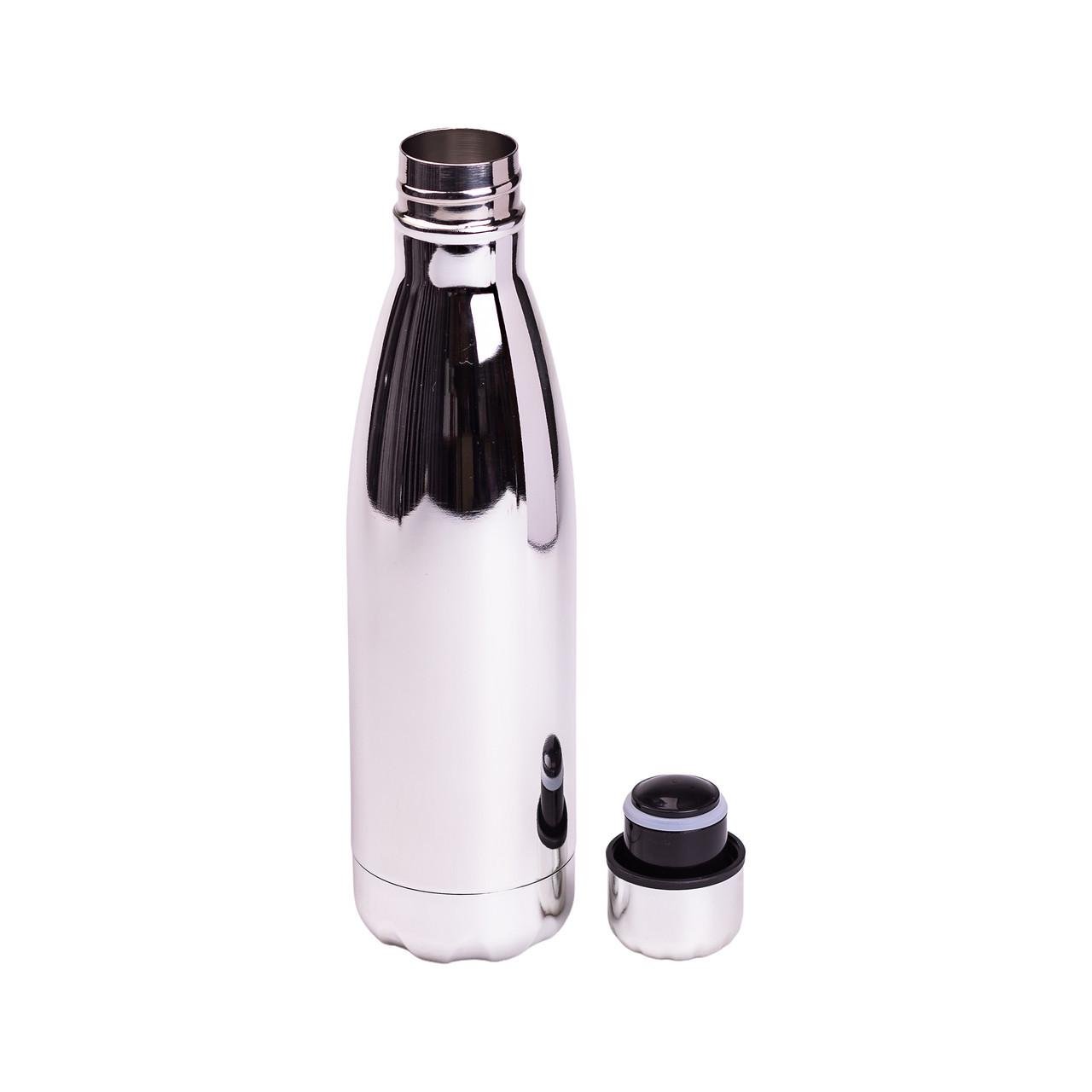 Термобутылка из нержавеющей стали 500 мл Металлик (2431236462)