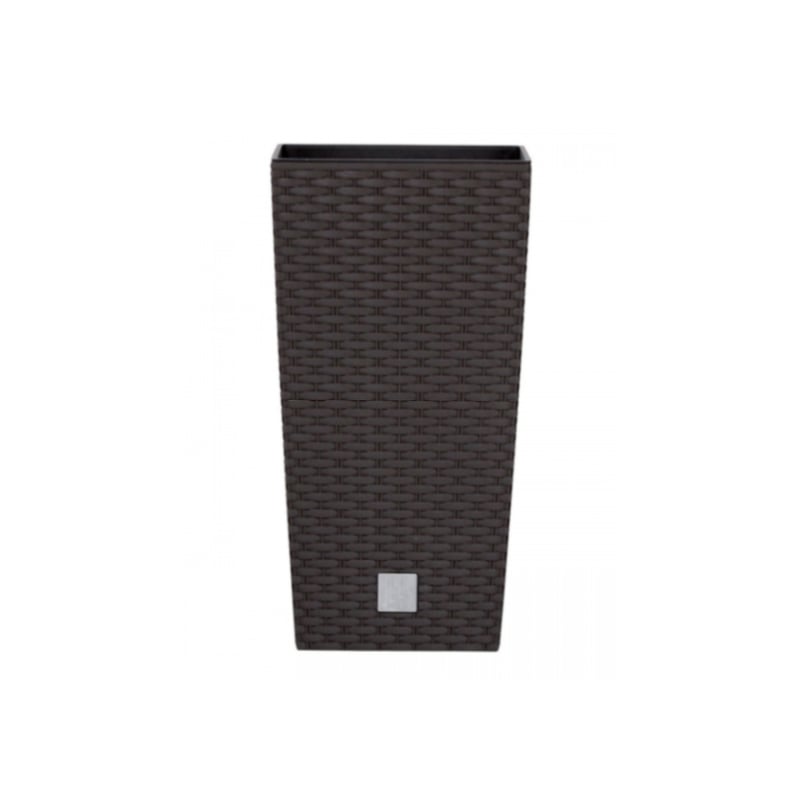 Горшок для цветов высокий с вкладкой Rato Н-32,4 см Коричневый (77962-440)