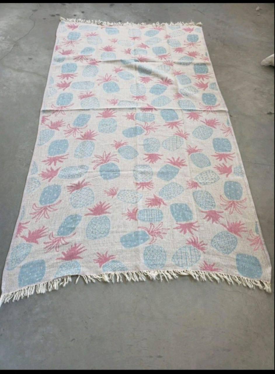 Покрывало хлопковое пештемаль 100х180 см Сиреневый (П4К-AL-peshtamel-003-02) - фото 6