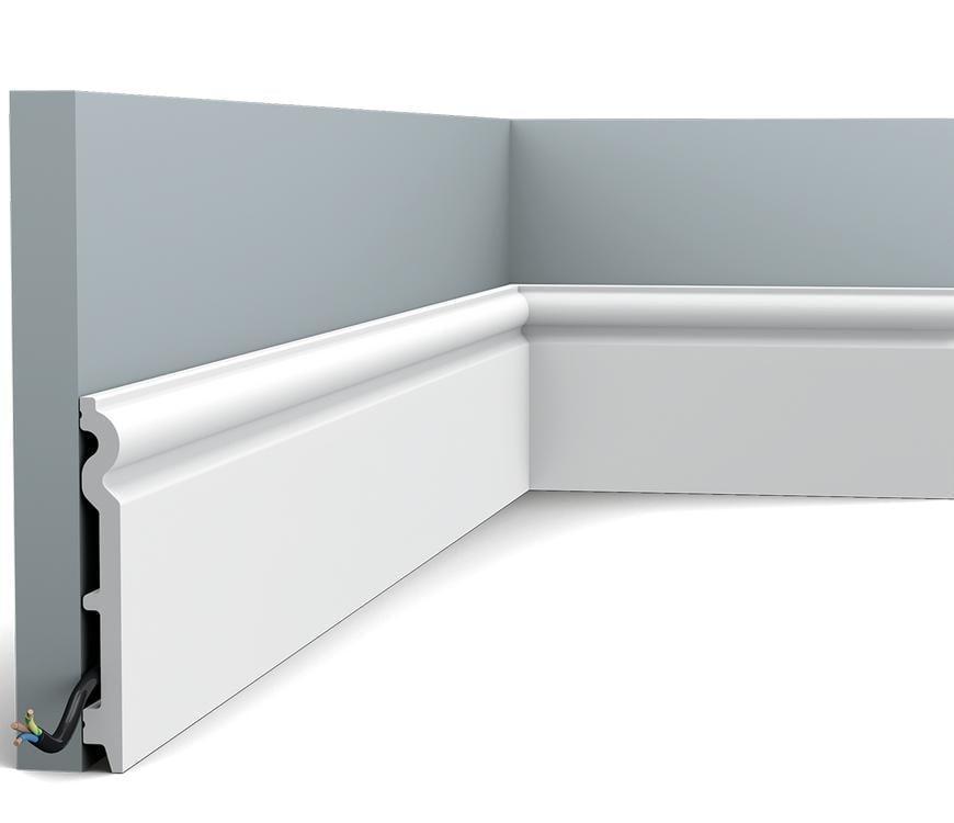 Плинтус напольный гладкий Orac Decor SX138 2000х140х15 мм (2846) Плинтус напольный гладкий Orac Decor SX138 2000х140х15 мм (2846)