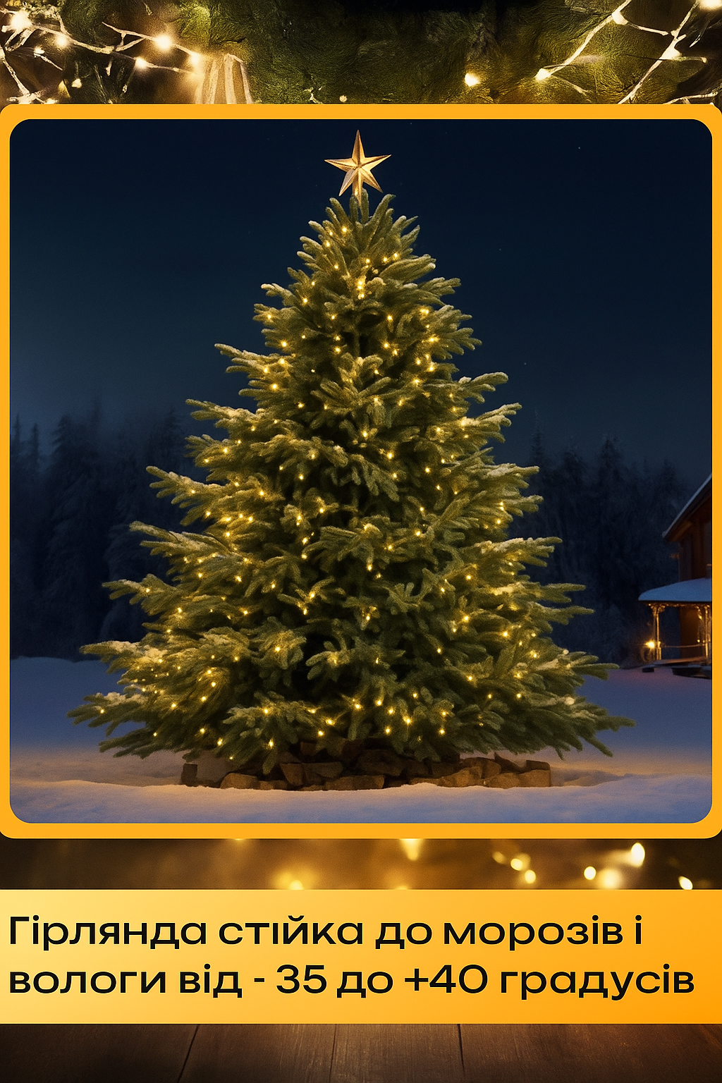 Новогодняя гирлянда Капля росы 50 м 500 LED USB с пультом 8 режимов провод зеленый Теплый белый (Е500314) - фото 6 Новогодняя гирлянда Капля росы 50 м 500 LED USB с пультом 8 режимов провод зеленый Теплый белый (Е500314) - фото 6